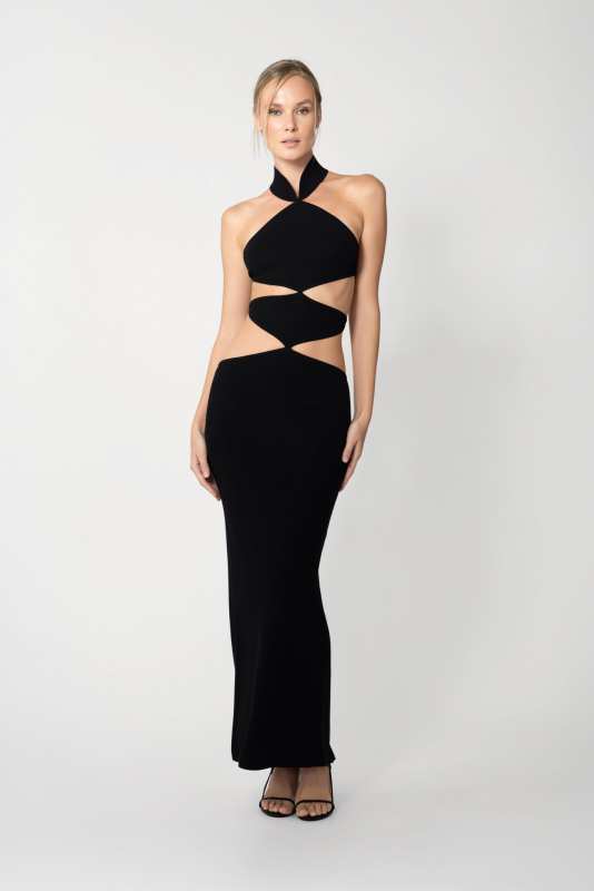 Selma Knit Cut-Out Dress